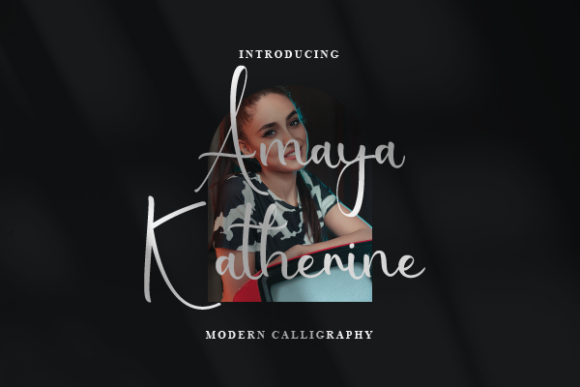 Amaya Katherine Font for Creative Projects