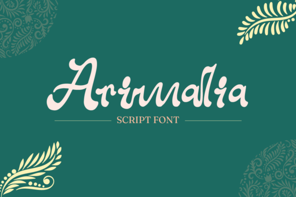 Arimalia: Elegant Script Font