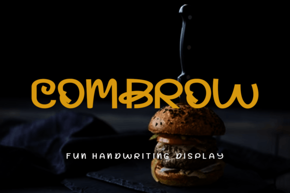 Combrow Font: Handwritten Elegance for Crafters