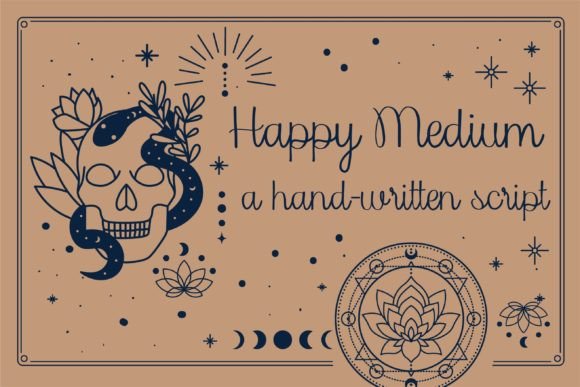Happy Medium: A Quirky Handwritten Font