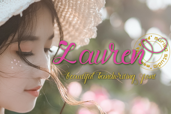 Lauren: A Refined Script Font