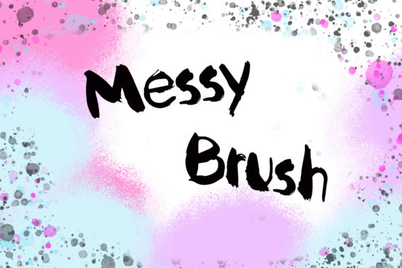 Messy Brush: A Creative Font for Business