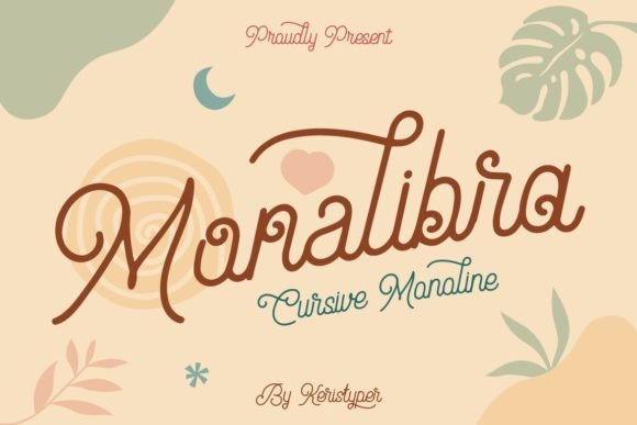 Monalibra: A Vintage Script Font