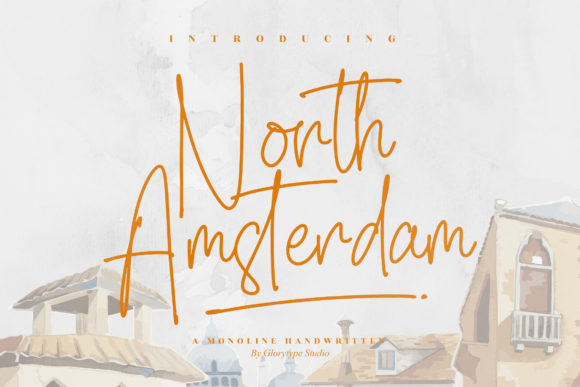 North Amsterdam: A Script Font for Creative Campaigns