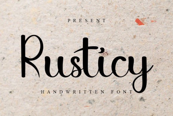 Rusticy: A Handwritten Font for Business