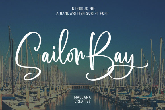 Sailor Bay Font: Elegant Script for Editorial Design