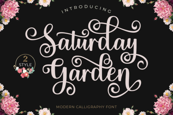 Saturday Garden Font Review