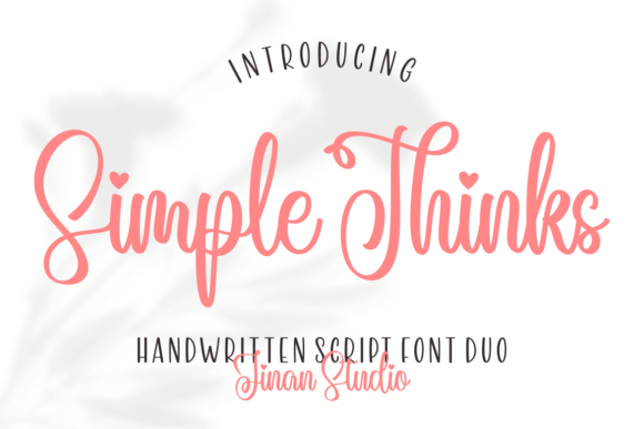 Simple Thinks Font for Web Design