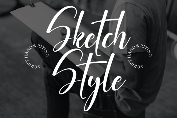 Sketch Style: A Handwritten Font for Creative Projects