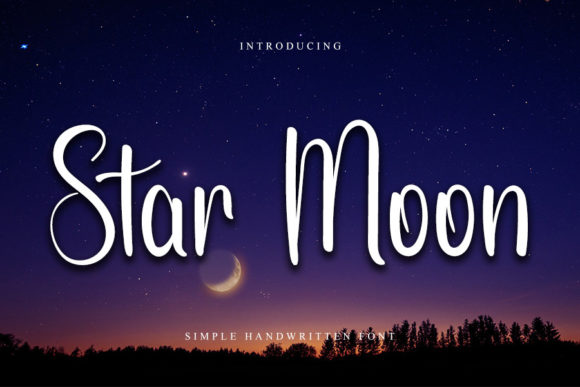 Star Moon: A Stylish Font for Creative Campaigns