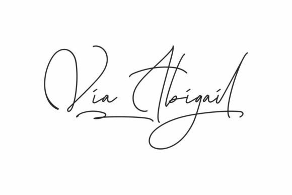Via Abigail: A Font for Creative Campaigns