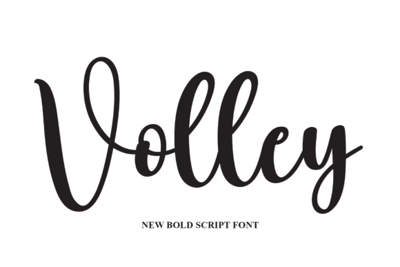 Volley: A Handwritten Font for Creative Projects