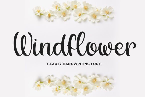 Windflower: A Handwritten Font for Elegant Design